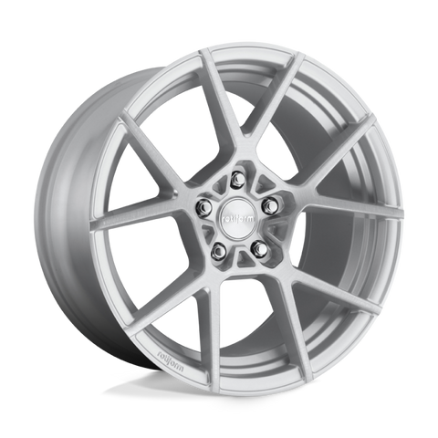 Rotiform R138 KPS Wheel 18x8.5 5x112 45 Offset - Gloss Silver Brushed