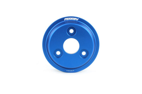 PERRIN 22-26 Subaru WRX / 21-25 Crosstrek / 20-25 LGT/OBXT/FXT Lightweight Water Pump Pulley - Blue