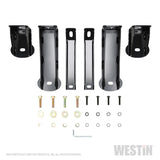 Westin 2019 Chevrolet Silverado/Sierra 1500 Crew Cab Platinum 4 Oval Nerf Step Bars - Black