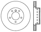 StopTech 04-10 BMW 5-Series & 6-Series Drilled Left Front Rotor