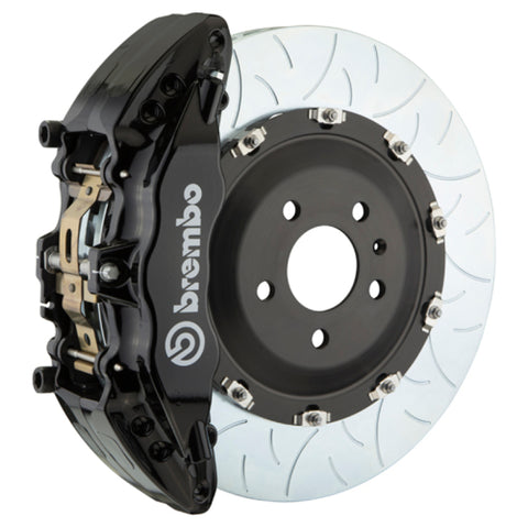 Brembo 08-17 A5/08-17 S5/09-16 A4/09-16 S4 Fr GT BBK 6Pist Cast 380x34 2pc Rotor Slot Type3-Black