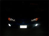 Spyder Pontiac GTO 04-06 Projector Headlights LED Halo LED Black High H1 Low H1 PRO-YD-PGTO04-HL-BK
