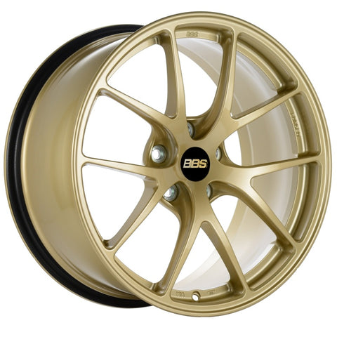 BBS RI-A 18x8.5 5x112 ET45 Gold Wheel -82mm PFS/Clip Required