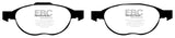 EBC 12-18 Ford C-Max 2.0L Hybrid Bluestuff Front Brake Pads