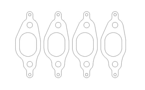 Cometic VW 1.8L 8V 77-99 Exhaust Set .030 inch MLS Head Gasket 1.060 inch X 1.480 inch Port
