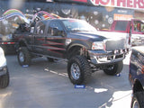 N-Fab Light Bar 99-07 Ford F250/F350 Super Duty/Excursion - Tex. Black - Light Tabs