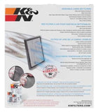 K&N 14-18 Maserati Ghibli 3.0L / 14-18 Maserati Quattroporte 3.0l/3.8L Cabin Air Filter