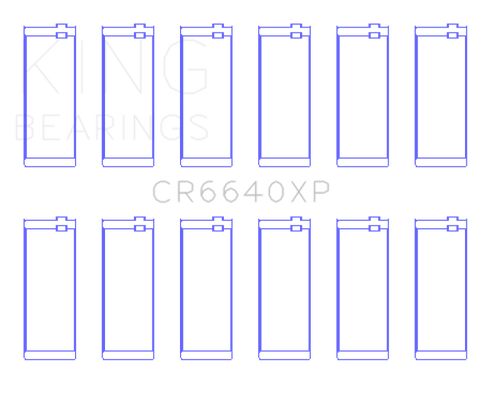 King Engine Bearings BMW M20/M50 2.0L/2.5L/2.7L Performance Rod Bearing Set - Size STD