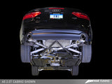 AWE Tuning Audi B8 A5 2.0T Touring Edition Exhaust - Dual Outlet Polished Silver Tips