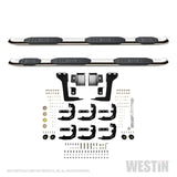 Westin 19-20 Ram 1500 Quad Cab w/ 6.5ft Bed PRO TRAXX 5 W2W Oval Nerf Step Bars - Stainless Steel