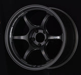 Advan RG-D2 17x7.5 +38 4-100 Semi Gloss Black Wheel