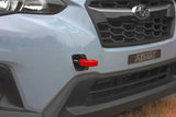 PERRIN 22-25 Subaru WRX / 18-23 Crosstrek / 20-25 OBXT / 17-23 Impreza Tow Hook Kit (Front) - Red
