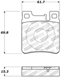 StopTech Performance Brake Pads