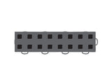 WeatherTech TechFloor - 3in x 12in Tiles(Right Loop) - Dark Grey/Black
