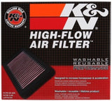 K&N Replacement Panel Air Filter for 2015 Hyundai Genesis Sedan 5.0L V8 (Right)