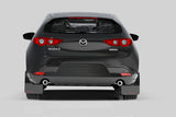 Rally Armor 19-25 Mazda3 Hatchback Red UR Mud Flap w/White Logo