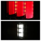 Spyder 07-16 Jeep Wrangler Version 2 Light Bar LED Tail Lights - Smoke (ALT-YD-JWA07V2-LBLED-BSM)