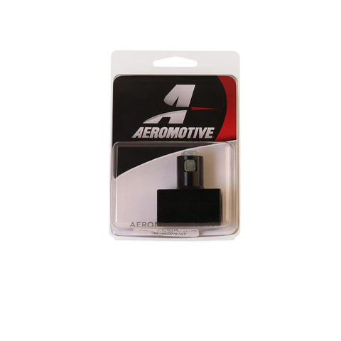 Aeromotive Fitting - Tee - 2x AN-08 Port - 5/16 Quick Connect