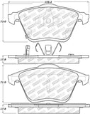 StopTech Street Select Brake Pads w/Hardware - Front