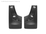 WeatherTech 07-13 Chevrolet Silverado No Drill Mudflaps - Black