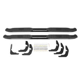 Westin 2005-2018 Toyota Tacoma Double Cab PRO TRAXX 4 Oval Nerf Step Bars - Black