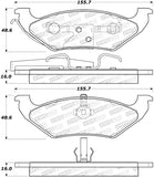 StopTech Street Brake Pads
