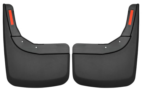 Husky Liners 19-23 Chevrolet Silverado 1500 (Excl. ZR2/TBoss) Rear Mud Guards - Black