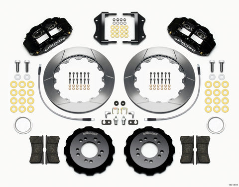 Wilwood Narrow Superlite 6R Front Hat Kit 12.88in 2013-Up Ford Focus ST w/ Lines