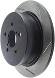 StopTech Power Slot 06-08 Subaru Legacy Wagon/Sedan 2.5i Rear Left SportStop Slotted Rotor