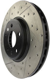 StopTech Power Slot 09-10 Audi A4/A4 Quattro / 08-10 A5 / 10 S4 Front Right Drilled & Slotted Rotor