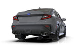 Rally Armor 22-25 Subaru WRX Black UR Mud Flap - Metallic Black Logo