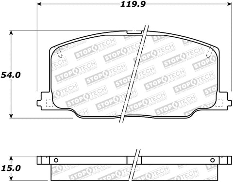 StopTech Street Brake Pads