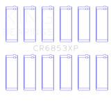 King Engine Bearings BMW Performance Rod Bearing Set - Size STD