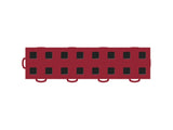 WeatherTech TechFloor - 3in X 12in Tiles(Left Loop) - Red/Black **Order in Qtys of 10