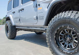 N-Fab RKR Rails 2018 Jeep Wrangler JL 4 Door FL- Tex. Black - 1.75in