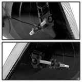 xTune Ford Ranger 93-97 Crystal Headlights w/ Corner Lights 4pcs Sets Black HD-JH-FR93-SET-BK