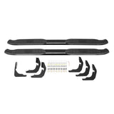 Westin 2005-2018 Toyota Tacoma Double Cab PRO TRAXX 4 Oval Nerf Step Bars - Black