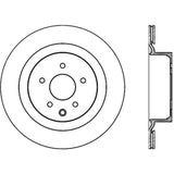 StopTech Power Slot 09 Nissan 370z / 08-09 Infiniti G37 Slotted Rear Right CRYO Rotor