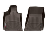 WeatherTech 2016+ Maserati Quattroporte Front FloorLiner - Cocoa (1 Grommet Style)