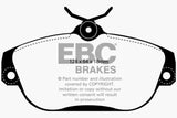 EBC 91-93 Volvo 740 2.3 (ABS) (Girling) Greenstuff Front Brake Pads
