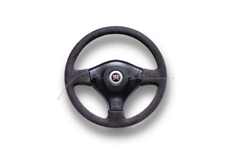 MUSE JAPAN Nissan Skyline R34 GTR Alcantara Steering Wheel