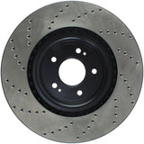 StopTech 08-16 Mitsubishi Lancer Sport Drilled Left Front Rotor