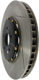 StopTech 09-11 Nissan GT-R Front Right Slotted Bare Iron 380x34mm AeroRotor Kit
