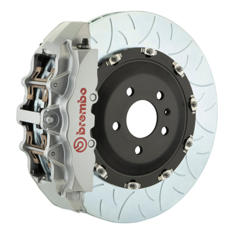 Brembo 00-02 RS4 Front GT BBK 6 Piston Cast 380x34 2pc Rotor Slotted Type-3-Silver