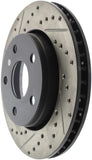 StopTech 07-13 Jeep Wrangler Drilled Right Front Rotor