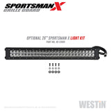 Westin 2020 Chevy Silverado 2500/3500 Sportsman X Grille Guard - Textured Black