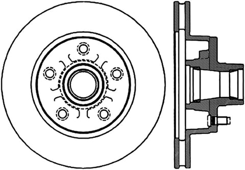 StopTech Slotted & Drilled Sport Brake Rotor