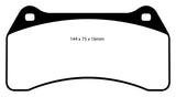EBC 03-06 Jaguar XJR 4.2 Supercharged Redstuff Front Brake Pads