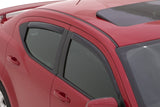 AVS 01-05 Honda Civic Ventvisor In-Channel Front & Rear Window Deflectors 4pc - Smoke