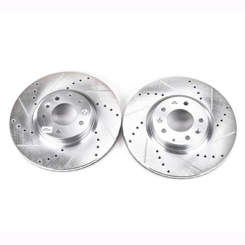 Power Stop 06-07 Mazda 6 Front Evolution Drilled & Slotted Rotors - Pair